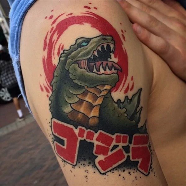 84653.webp (640 × 640) Godzilla tattoo, Tattoo designs, Tatt