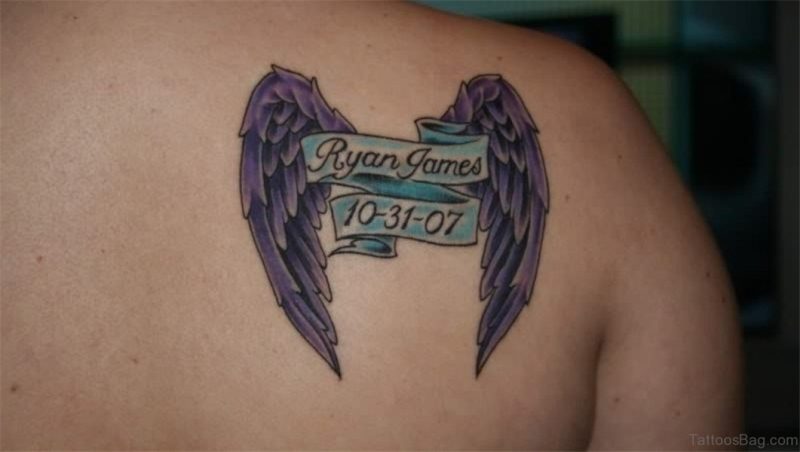 84 Amazing Angel Wings Shoulder Tattoos