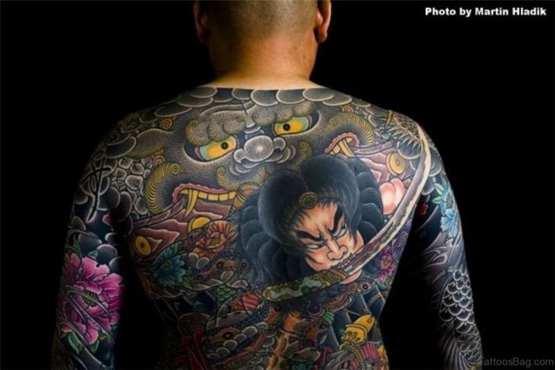 84 Modern Japanese Tattoos Design On Back