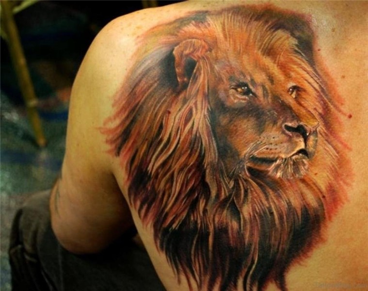 84 Wonderful Lion Tattoos For Back