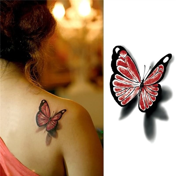 85+ 3D Butterfly Tattoos