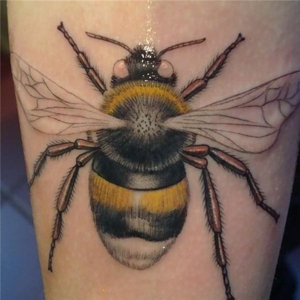 85+ Beautiful Bee Tattoos Ideas