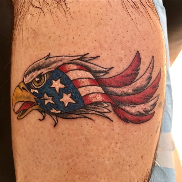 85+ Best Patriotic American Flag Tattoos - I Love USA (2019)