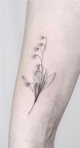 85 Stunning Lily of The Valley Tattoos - Tattoo Me Now