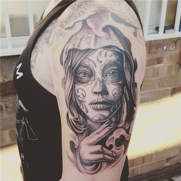 90+ Best Day of the Dead Tattoos -Designs & Meanings (2019)