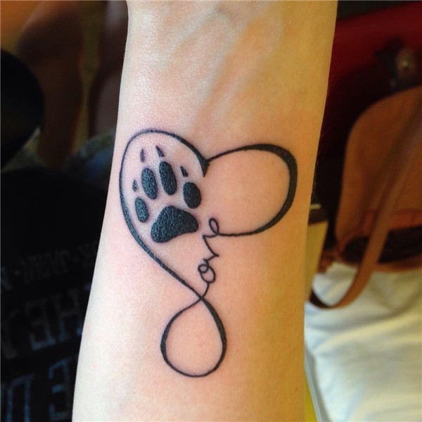 90+ Best Paw Print Tattoo Meanings and Designs - Nice Trails
