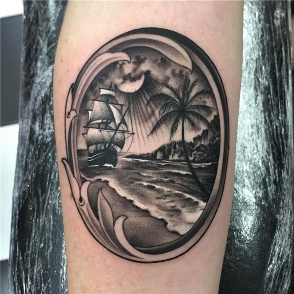 95+ Best Pirate Ship Tattoo Designs & Meanings - (2019)