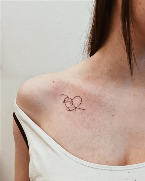 96+ adorable collarbone tattoos to sparkling your skin - Bod