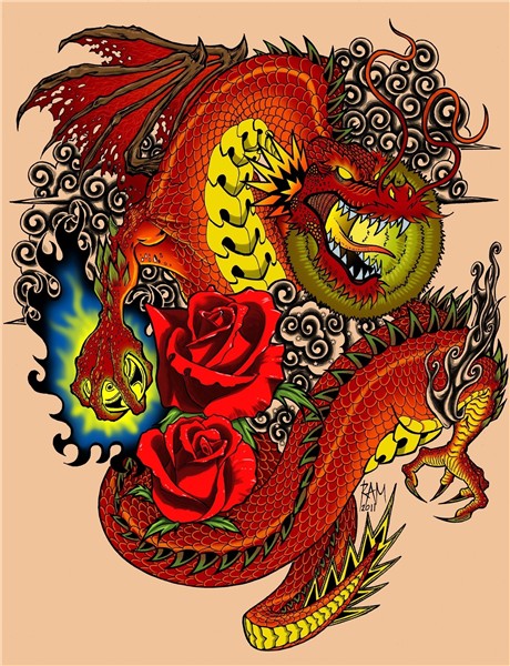 AF1 Designs Red Dragon - Bing images
