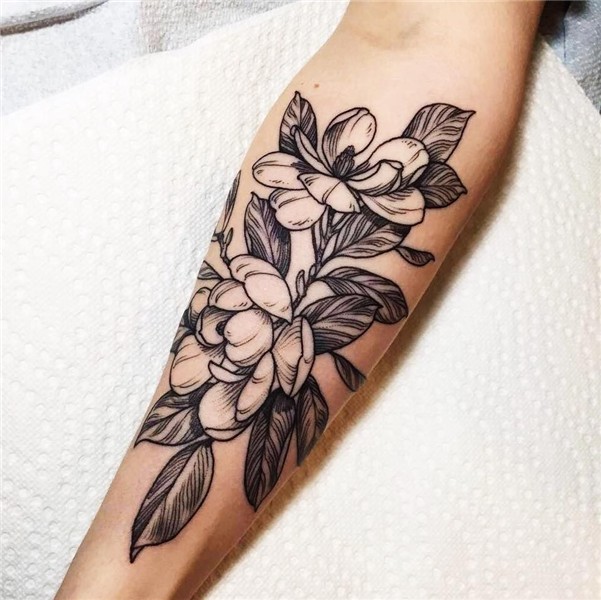 A bunch of magnolias for my second tattoo by Shannon Elliott
