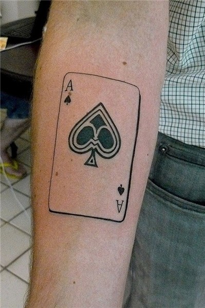 Ace of Spades Tattoo Designs and Meanings 1 Spade tattoo, Ta