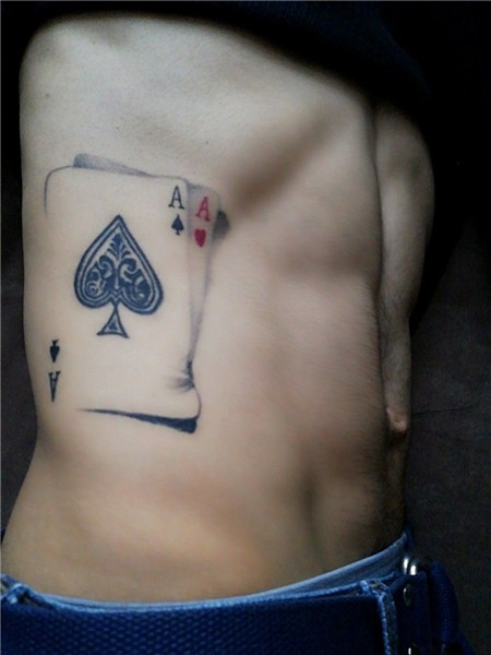 Ace of Spades tattoo Ace of spades tattoo, Ace tattoo, Card