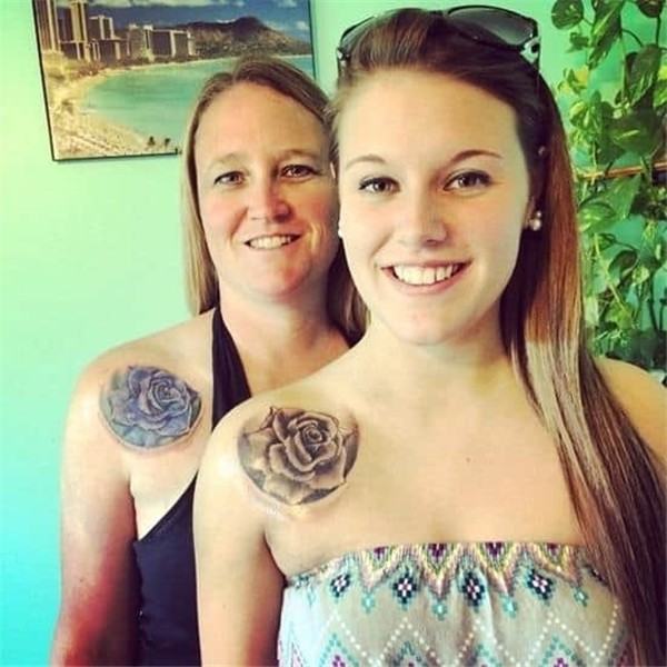 Adorable Mother Daughter Tattoos Ideas and Meanings - Tattoo