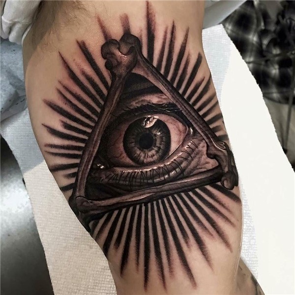 All Seeing Eye tattoo by @jakerosstattoos at Everlast Tattoo