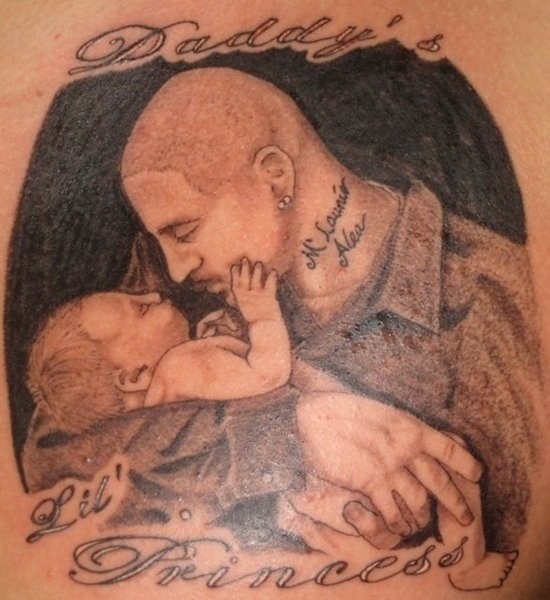 Amazing! 25 Lovely Dad Tattoo Designs - SG Tattoos