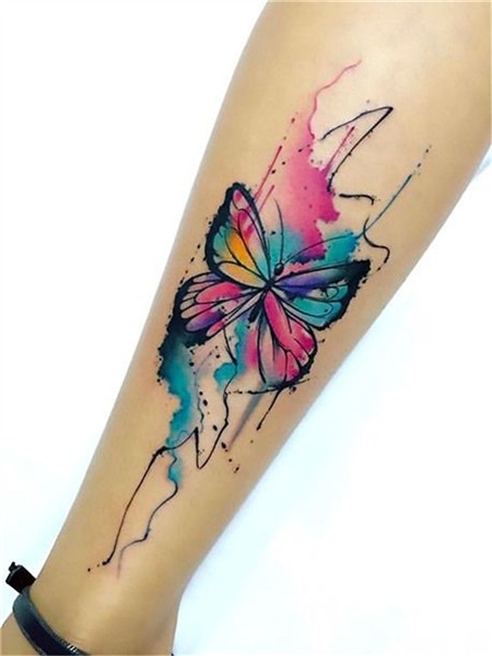 Amazing And Gorgeous Watercolor Tattoo Ideas You'll Love; Wa