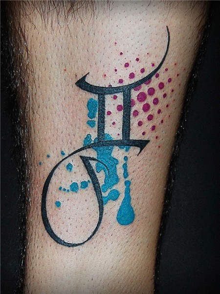 Amazing Gemini Pictures Tattoo Design Gemini zodiac tattoos,