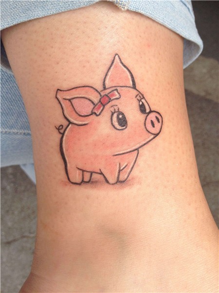 Amazing Inspired Cartoon Tattoo Ideas Fresh Lil Piggy Tattoo