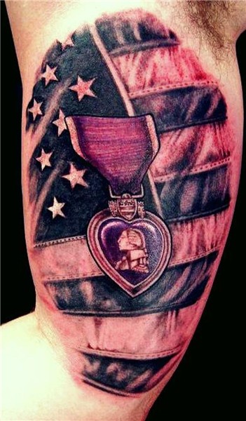 American flag tattoo on muscles - Tattoos Book - 65.000 Tatt