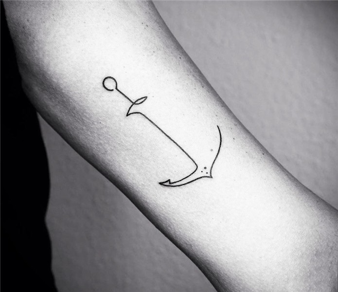 Anchor tattoo by Mo Ganji Photo 25449