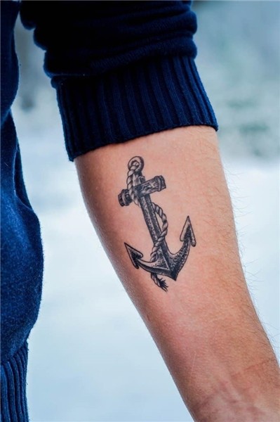 Anchor tattoo: meaning, photos and the best sketches on the