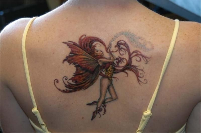 Angel Tattoos for Women Angel Tattoo Design Studio, Red Fair