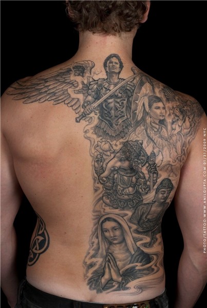 Anil Gupta spiritual tattoos in 2020 Spiritual tattoos, Back