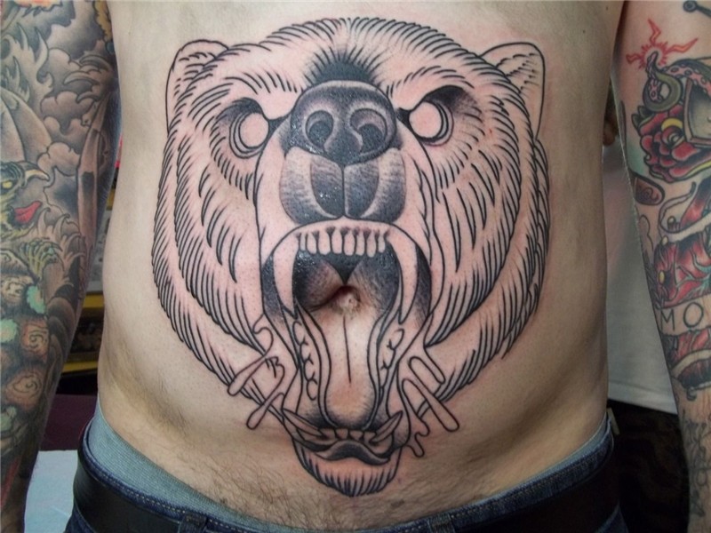 Animal : Cool Bear Tattoo Designs for Your Body Bear Tattoo.