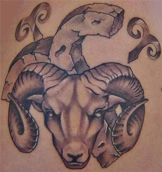 Aries Zodiac Tattoos Aries zodiac tattoos, Aries tattoo, Zod