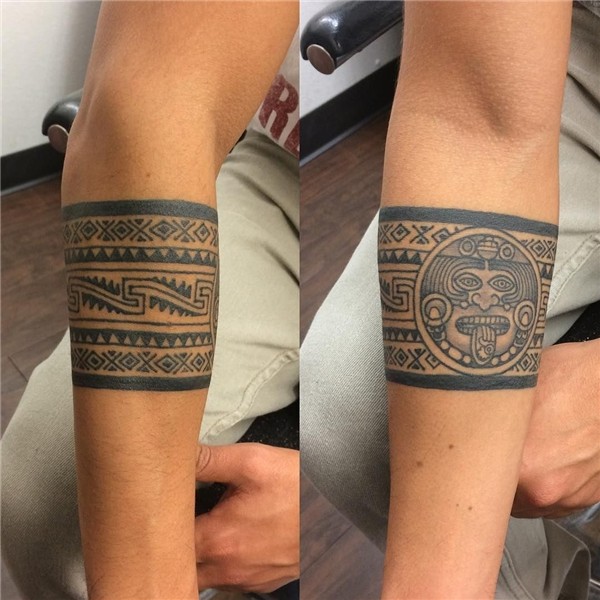 Armband Tattoos Tatouages maya, Tatouage maori, Tatouage