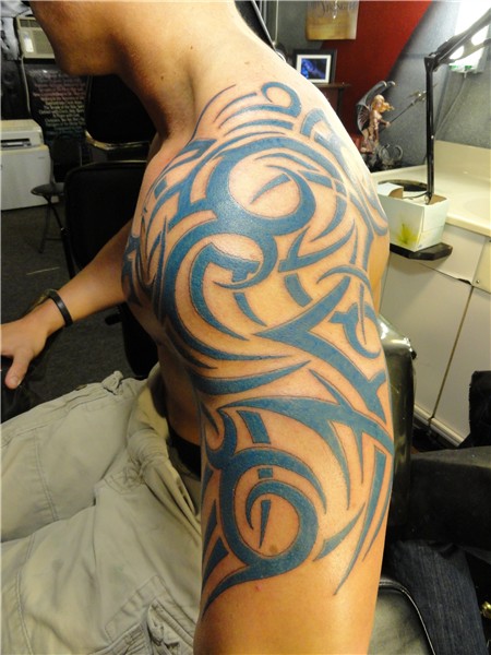 Art Of Tribal Shoulder Tattoo Designs * Half Sleeve Tattoo S