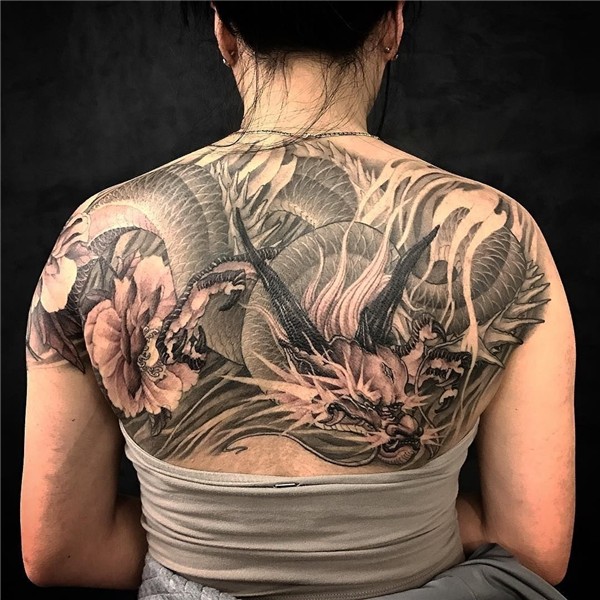 Asian Black and Grey Archives - Chronic Ink Small dragon tat