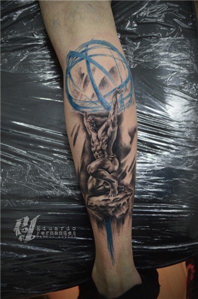 Atlas tattoo, Greek tattoos, Tattoos