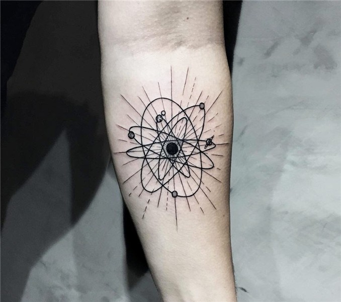 Atom system tattoo by Felipe Mello Photo 18169