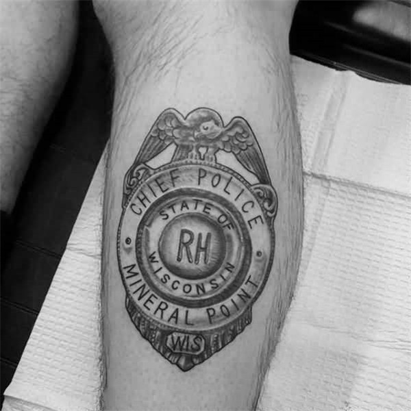 Attractive Police Tattoos - Parryz.com