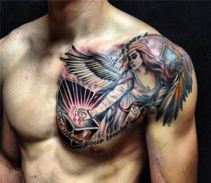 Awesome Chest Tattoos * Arm Tattoo Sites