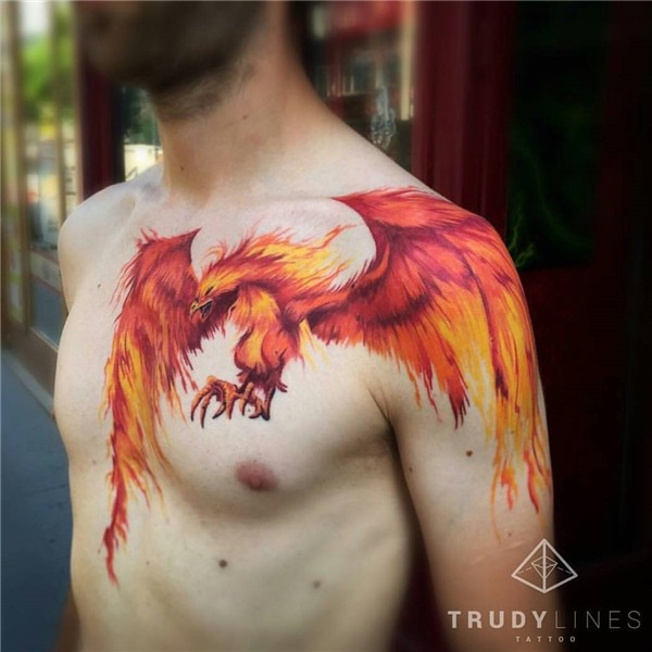 Awesome Phoenix tattoo by Trudy Lines Tattoo - Imgur