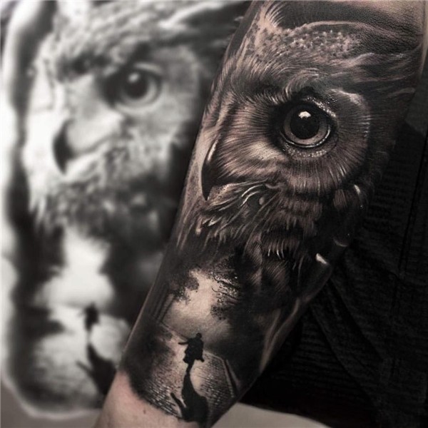 B&G Tattoo Artwork Artist IG: @mumia916 Owl eye tattoo, Real