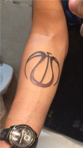 Basketball tattoo #Basketball #Tattoo #Ink Basketball tattoo