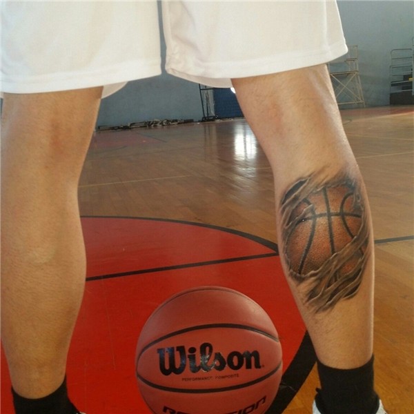 Basketball tattoo #tattoo #basketball #megasalexandrosilioup
