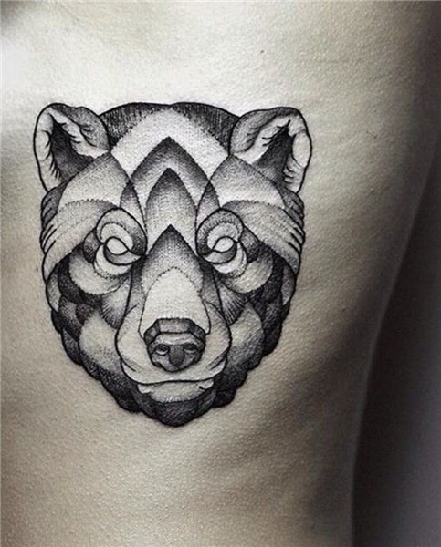 Bear Geometric Tattoo Images - The Style Inspiration