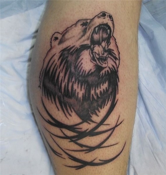 Bear tattoos, Grizzly bear tattoos, Bear tattoo designs