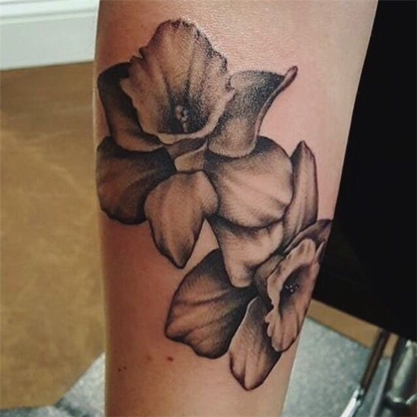Beautiful Birth Flower Tattoos Ideas Daffodil tattoo, Birth