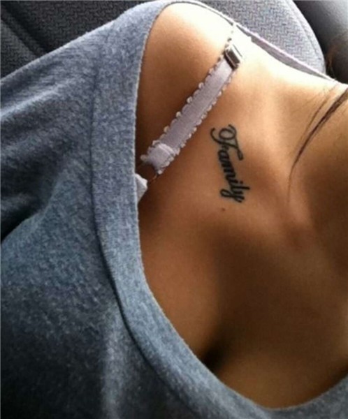 Beautiful Collarbone Tattoos For Women!! - Musely