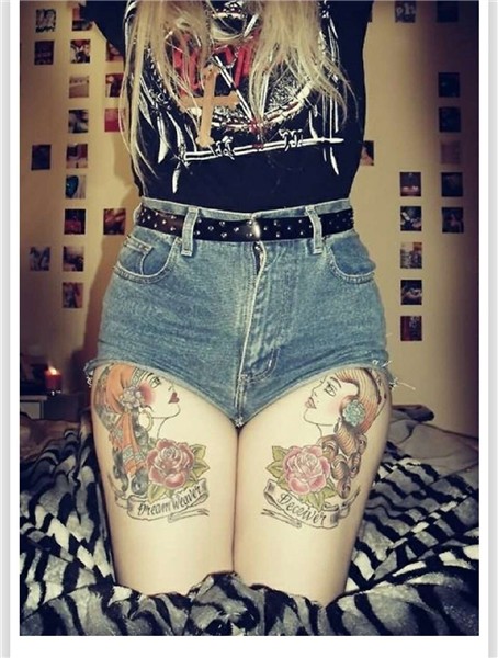 Beautiful Thigh Tattoos!!!! - Musely