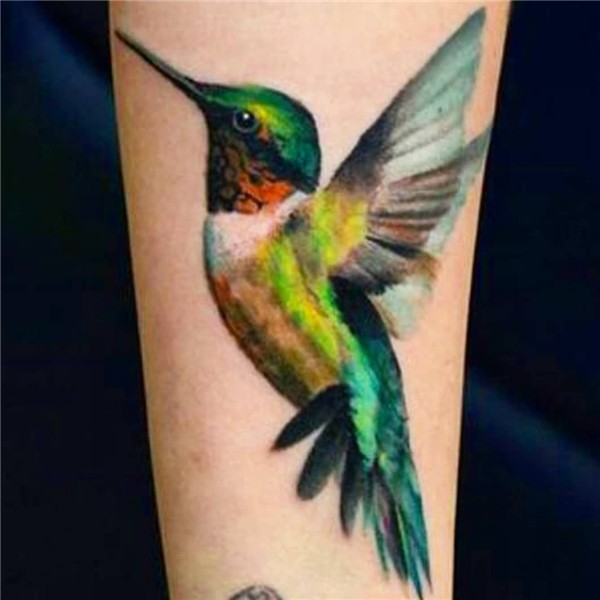 Beautiful hummingbird tattoo. Smoother design. Hummingbird t