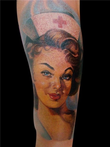 Beautiful tattoo!! Tatuaje de enfermera, Jugar a los médicos