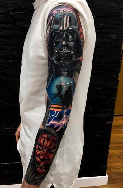Best Sleeve Tattoos - Tattoo Insider Star wars tattoo sleeve