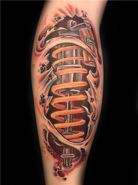 Bio mechanic tattoo by Toby Harris Mini tattoos, Unique tatt