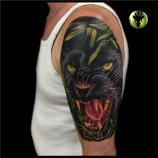 Black Panther Tattoo On Arm * Arm Tattoo Sites